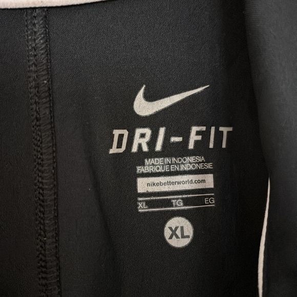 Men’s Michigan State University MSU Spartans Black Nike Dri-Fit Polo, XL - Picture 6 of 7